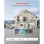 ekstra batteri til bærbar kraftstation, 3840Wh LiFePO4 ekstra