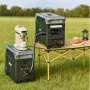 Extra Battery for Portable Power Station, 3840Wh LiFePO4 Extra Expansion Battery with 3 Output Ports for Home Use, Outdoor Campi