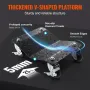 Car Dolly Wheel Tire Dolly 2 PCS Heavy Duty Skate Auto Repair Dolly 1360.8 kg