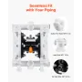 luftdrevet dobbeltmembranpumpe, 17 l/min maks., standard ind-