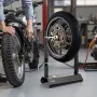 VEVOR Motorcycle Wheel Balancer, 40 kg Capacity, Tire Balancer & Truing Stand with Adjustable Centering Cones and Truing Pointer