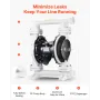 luftdrevet dobbeltmembranpumpe, 95 l/min maks., standard ind-