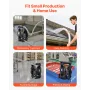 Air Operated Double Diaphragm Pump, 132 L/min Max, Standard Inlet & Outlet Air Pneumatic Waste Oil Transfer Pump, Aluminum Alloy