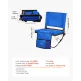 VEVOR Stadium Seat, Folding Bleacher Chair with Back Support and Thick Cushion, Padded Stadium Seat for Bleacher Includes Should