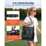 Stadium Seat, Portable Bleacher Seat with Armrest, Back Support and Thick Cushion, Bench Chair for Bleacher Includes Shoulder St