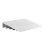 Door Threshold Ramp, 138 mm Rise, Aluminum Alloy Threshold Ramp Rated 363 kg Load Capacity, Handicap Ramps for Home Steps for Wh