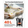 VEVOR Pressure Pot Paint Tank, 40 L Heavy Duty Steel Pressure Pot Tank, Spray Paint Pressures Pots with Three Quick-Connect Coup