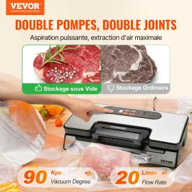 Vacuum Sealer Machine Food Preservation Opbevaring Saver 90 kpa