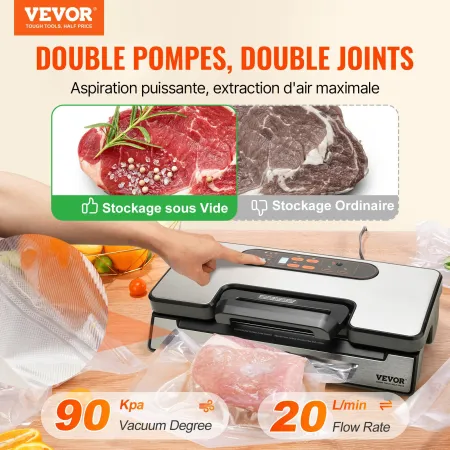 Vacuum Sealer Machine Food Preservation Opbevaring Saver 90 kpa