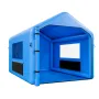 VEVOR Inflatable Paint Booth, 4 x 3 x 2.8 m, Inflatable Spray Booth with 750W Powerful Blower and Air Filter System, Triangular 
