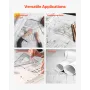 bredformat papir, 609,6 mm x 45,7 m plotterrulle, 8 ruller CAD