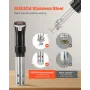 Sous Vide Precision Cooker, 1100W Sous-Vide Cooking Machine, WIFI Immersion Circulator with 10 Preset Recipes, LCD Touchscreen, 
