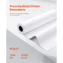 Wide Format Paper, 762 mm x 152.4 m Plotter Roll, 2 Rolls CAD Bond Rolls with 76.2 mm Core, 80 GSM Plotter Roll Rolls, for CAD D