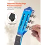 klassisk guitar, 960 mm, klassisk træguitar-startsæt til