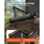 Stadium Seat, Portable Bleacher Seat with Armrest, Back Support and Thick Cushion, Bench Chair for Bleacher Includes Shoulder St