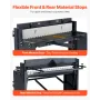 Foot Stomp Pladesaks, 1320 mm Bredde Manuel Gulvsaks, med Soild
