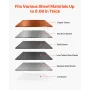 Foot Stomp Pladesaks, 1320 mm Bredde Manuel Gulvsaks, med Soild