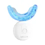 VEVOR Teeth Whitening Kit with LED Light, 32 LED Accelerator Lights, Whitening Strips, Pens and Gel Syringes, U-Shaped Tray, Wir