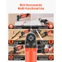 VEVOR Cordless Oscillating Tool, 20V Oscillating Multi Tool Kit with 6 Variable Speeds 8500 - 17000 OPM, 3.2° Oscillating Angle,