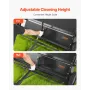 Tow Behind Lawn Sweeper, 122cm Pull Behind Garden Sweeper, 26