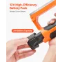 lithium-ion-batteri, 12V 2Ah, bærbar lithium-batteripakke