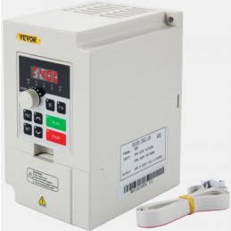 Variable Frequency Drive, AC 220V Input 3KW Variable Frequency CNC Drive Inverter Converter, VFD 4HP 1 or 3 Phase Input, 3