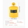 VEVOR Safety Can, 19 L Type I Yellow Safety Can for Diesel with Stainless Steel Flame Arrester, Self-Closing Lid, and PE Funnel,