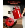 sikkerhedsgasdunk, 19 L Type II rød sikkerhedsdunk til benzin