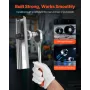 Knockout Punch Set, 12.7 to 50.8mm SLUG-Buster Ratchet Knockout Set, Ratchet Wrench Knockouts Punch Sets for Aluminum, Mild stee