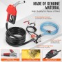Fuel Transfer Pump 12V 8 GPM 1/5 HP Diesel Pump with Auto Fuel Nozzle