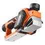 Cordless Handheld Planer, 56 mm Cut Width, 14500 RPM Electric Hand Wood Planer with 2 Ah 12V Lithium Battery, Brushless Motor, A