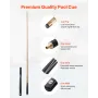 poolkø, 1447,8 mm sammenføjet snooker-kø, snooker-kø-pind med