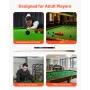 VEVOR Pool Cue, 1447.8mm Jointed Snooker Cue, Snooker Cues Stick with Extension Rod & 9.7mm Leather Tip, 538g Pools Stick for Pr