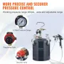 Spray Paint Pressing Pot Tank, 10L/2,5Gal Luftmaleri Tryk Pot