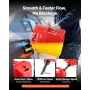 Fuel Container, 19 L, Gas Tank with Spout & Clear Scale, 15 L/min Max Flow Rate, Secure & Leak-proof, Portable Flat Fluid Contai