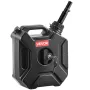 VEVOR Fuel Container, 5 L, Gas Can with Spout and Lockable Bracket, 15 L/min Max Flow Rate, Secure & Leak-proof, Portable Flat F