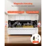 Continuous Sealing Machine, 8-12 mm Seal Width, Automatic Continuous Band Sealer with Digital Temperature Control, Automatic Shu