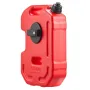 Fuel Container, 10 L, Gas Can with Spout and Lockable Bracket, 15 L/min Max Flow Rate, Secure & Leak-proof, Portable Flat Fluid 