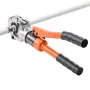 VEVOR Hydraulic Pipe Crimping Tool, PEX & Aluminum-Plastic Tube Fittings Crimper with U16 U20 U25 U32 Jaws & Carrying Case, Pres