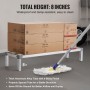 Aluminum Dunnage Rack Stationary Dunnage Rack 48â€ x 14â€ x 8â€ Storage Rack