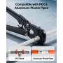 Pibe Crimping Tool Kit, PEX & Aluminium-Plastic Tube Crimper