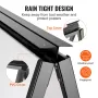 A Frame Sidewalk Sign, 24x36 Inch Heavy Duty Slide-in Signboard Holder, Double-Sided Folding Sandwich Board Signs, Steel Pavemen