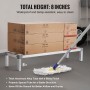 Aluminum Dunnage Rack Stationary Dunnage Rack 48â€ x 14â€ x 8â€ Storage Rack