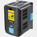 Variable Frequency Drive, AC 220V Input 4KW Variable Frequency CNC Drive Inverter Converter, VFD 5.5HP 1 or 3 Phase Input, 3