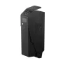 Gun Safe, Slider Handgun Gun Safe with Screen, Fingerprint/Password/Key, 3-Way Quick Access Firearm Case Box with LED for 1 Pist