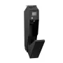 Gun Safe, Slider Handgun Gun Safe with Screen, Fingerprint/Password/Key, 3-Way Quick Access Firearm Case Box with LED for 1 Pist