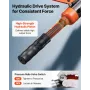 Hydraulisk rørpresseværktøj, rustfri stålrørsfittingspresser