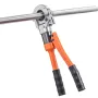 Hydraulic Pipe Crimping Tool, Stainless Steel Tube Fittings Crimper with V12, V15, V18, V22, V28 Jaws & Carrying Case, Press Cri