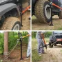 High Lift Farm Jack, 48 "Utility Farm Jack, 7000 lbs kapacitet