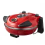 Pizza Oven, 304.8 mm Electric Pizza Maker, 1200W Electric Pizzas Cooker with Cordierite Stone, 5-Mode Temperature Control, Viewi
